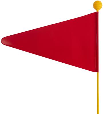 BIKE FASHION veiligheidsvlag safety flag bike fash. optima red