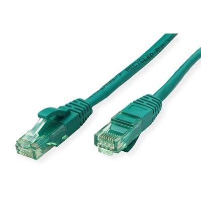 ROLINE RM Patchkabel Cat.6A UTP, groen, 0,3 m