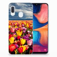 Samsung Galaxy A20e | TPU Case | Tulpen - thumbnail
