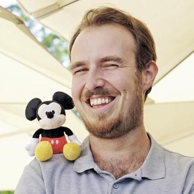 Disney Plush Figure Mickey Shoulder Rider 12 cm - thumbnail