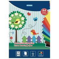 Stylex hobby papier a4 10 kleuren 20 stuks - thumbnail
