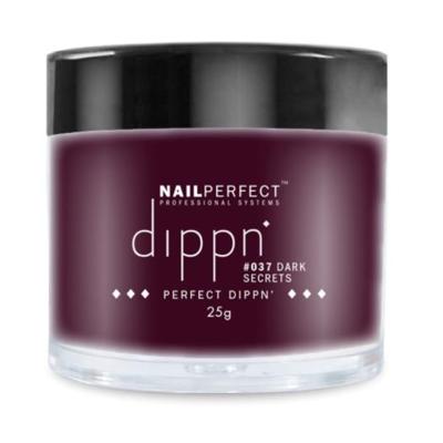 NailPerfect Acrylic Perfect Dippn' Powder Dark Secrets 25gr NailPerfect Acrylic Perfect Dippn' Powder Dark Secrets 25gr