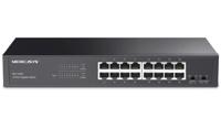 Mercusys MS116GS Netwerkschakelaar Zwart - thumbnail