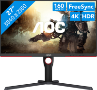 AOC GAMING U27G3X/BK 27 4K Ultra HD 165Hz IPS Monitor - thumbnail