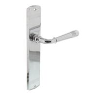 Intersteel Deurkruk Helena op blind langschild - chroom - thumbnail