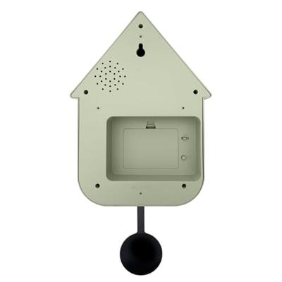 Wandklok 21,5x41,5x8,5 cm - Slinger - Koekoek - NeXtime 'Twitter'