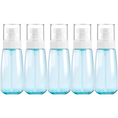 5 STKS reizen plastic flessen lekvrije draagbare reizen accessoires kleine flessen containers 100ml (blauw)