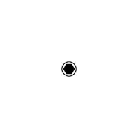 Promat/Tecwerk Haakse zeskantschroevendraaier | sleutelwijdte 2 mm | lang | 100 x 16 mm - 4000825350 - thumbnail