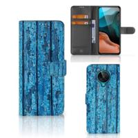 Xiaomi Poco F2 Pro | Book Style Case | Wood Blue - thumbnail