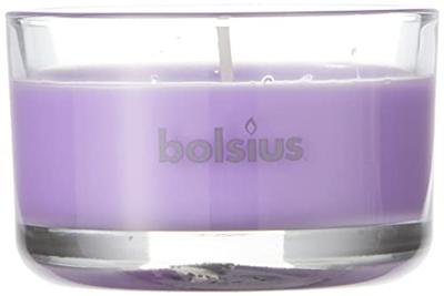 Bolsius True Scents Geurkaars in Glas Lavendel 5 cm Paars 6 Stuks