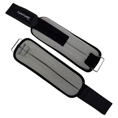 Tunturi variabele enkel- en polsgewichten l neopreen l 0.5 kg l grijs zwart Tunturi variabele enkel- en polsgewichten l neopreen l 0.5 kg l grijs zwart