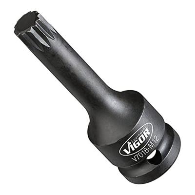 Vigor V7018-M12 V7018-M12 Veeltand (XZN) Slagadapter M12