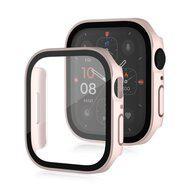Hard case 45mm - Licht roze (mat) - Geschikt voor Apple Watch 45mm - thumbnail