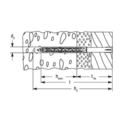 Fischer 522707 SXRL 10x260 T Constructie plug 260 mm 10 mm 50 stuk(s) Fischer 522707 SXRL 10x260 T Constructie plug 260 mm 10 mm 50 stuk(s)