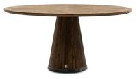 Rivièra Maison Ronde Eettafel 'Siroko Beach' Gerecycled Eikenhout, 160cm - thumbnail