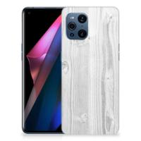 OPPO Find X3 | X3 Pro | Bumper Hoesje | White Wood - thumbnail