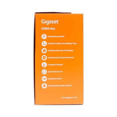 Gigaset compatible E290A Duo bk | L36852-H2921-B101