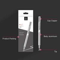 Adonit ADP4S Jot Pro 4 stylus voor alle tablet, smartphone en notebook touchscreens zoals Apple iPad, Samsung Galaxy Tab, iPhone, Microsoft Surface en nog veel meer - zilver - thumbnail