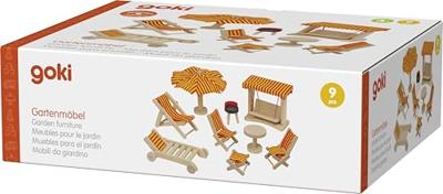 Goki tuinset poppenhuis