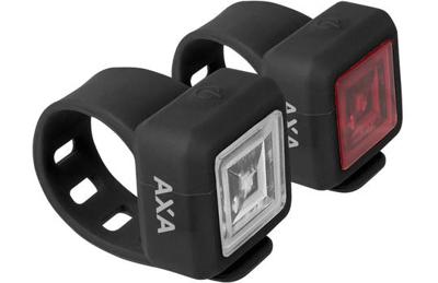 Axa Verlichtingsset niteline 11 led zwart Axa Verlichtingsset niteline 11 led zwart