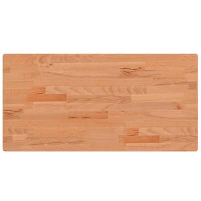 Tafelblad rechthoekig 80x40x2,5 cm massief beukenhout Tafelblad rechthoekig 80x40x2,5 cm massief beukenhout