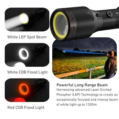 Ledlenser 502987 zaklantaarn Zwart Zaklamp LED