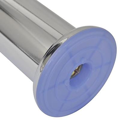 Bankpoten rond chroom 120 mm 4 st Bankpoten rond chroom 120 mm 4 st