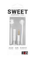 TNB ESSWEETWH Sweet Semi-Ear Oortelefoon Wit - thumbnail