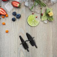 Wijn - Cocktail Schenktuit set van 2 - Zwart - thumbnail