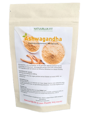 Ashwagandha 500mg 60 Capsules