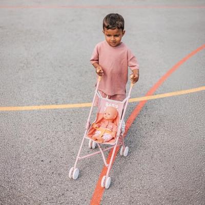 SMOBY - Babyverpleegster - Kinderwagen - Voor poppen - Praktisch en lichtgewicht - Gemakkelijk op te vouwen - Vanaf 2 jaar