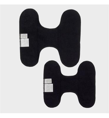 Inlegkruisjes wasbaar zonder sluiting zwart 3 Stuks