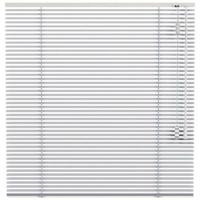 Fenstr aluminium jaloezie 25mm geborsteld - zilver (75002) - thumbnail