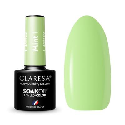 Claresa uv/led gellak 5ml mint 1 Claresa uv/led gellak 5ml mint 1