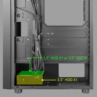 Azza Spectra Midi Tower Zwart - thumbnail