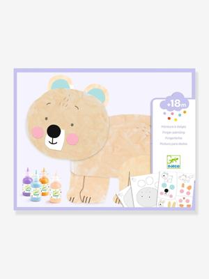 Vingerverf La patouille - DJECO meerkleurig