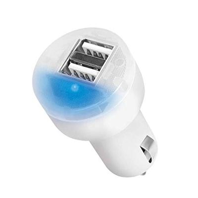 LogiLink neu USB-oplader 10.5 W 2x USB-A Wit Auto - thumbnail