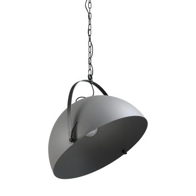 Masterlight Landelijke hanglampLarino 60 betongrijs met zwart - 2200-00-00-B-K