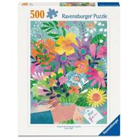Ravensburger - Puzzel van 500 stukjes - Valentijnsdag in bloei - Vanaf 12 jaar - Puzzel van topkwaliteit - 12001795 - thumbnail