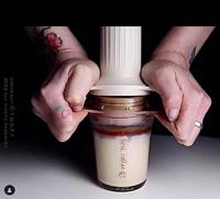 Cafflano Espresso Maker Kompresso Zwart - thumbnail