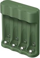 GP - ReCyko Everyday batterijlader (USB), incl. 4 AAA 850mAh NiMH-batterijen - thumbnail