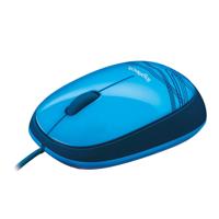 M105 - Muis - optisch - met bekabeling - USB - blauw - thumbnail