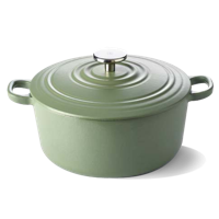 BK Bourgogne braadpan 24 cm olive green - thumbnail