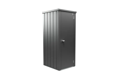 Biohort Julia L High metalen terraskast 77,7x87x180,9 cm donkergrijs metallic- - Metaal- Biohort