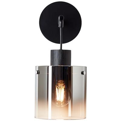 Brilliant Zwarte wandlampSimonis - 99601/93