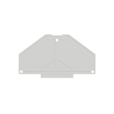 Weidmüller 1211450000 Afsluitplaat Grijs 10 stuk(s)