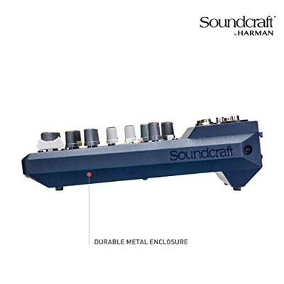 SoundCraft Notepad 8FX Console-mengpaneel Aantal kanalen:8 USB-aansluiting SoundCraft Notepad 8FX Console-mengpaneel Aantal kanalen:8 USB-aansluiting