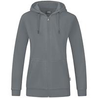 JAKO C6820D Jas Met Kap Organic Dames - Steengrijs - 42 - thumbnail