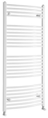 Aqualine Orbit gebogen design radiator 45x132cm wit 572Watt Aqualine Orbit gebogen design radiator 45x132cm wit 572Watt