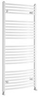 Aqualine Orbit gebogen design radiator 45x132cm wit 572Watt - thumbnail